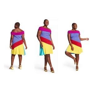 Stephen Burrows for Target Color-block Dress